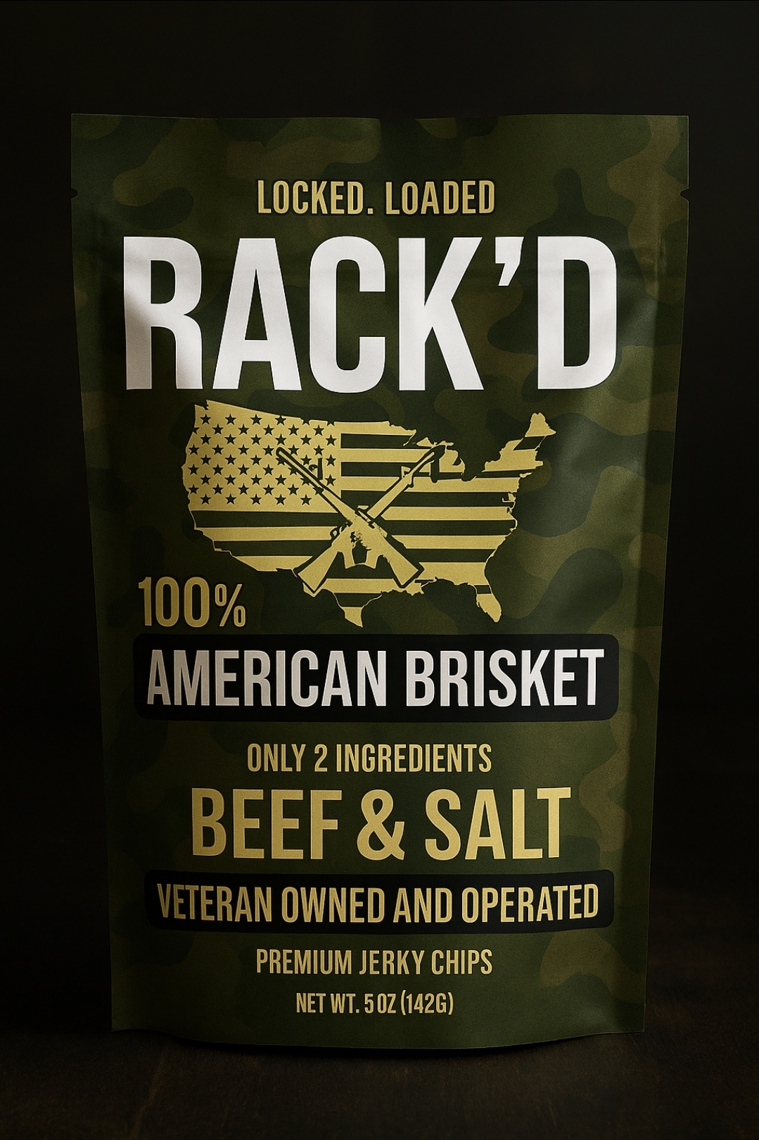 RACK'D 5 oz Bag of Jerky Chips - Image 2